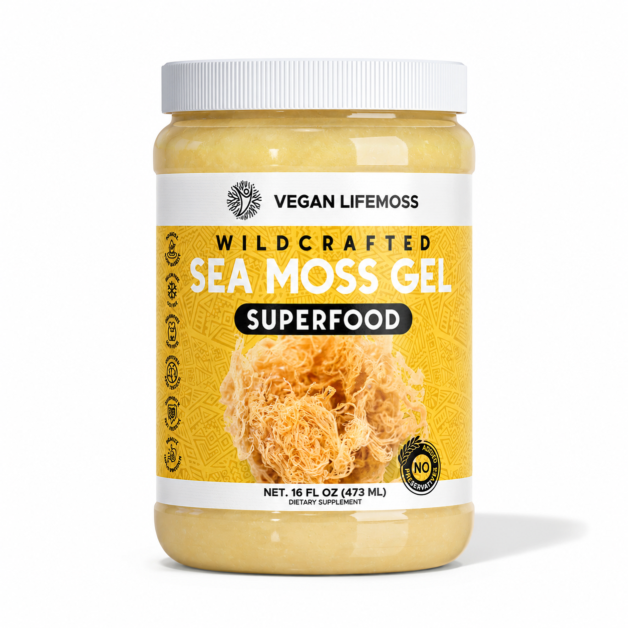 Premium Sea Moss Gold Gel