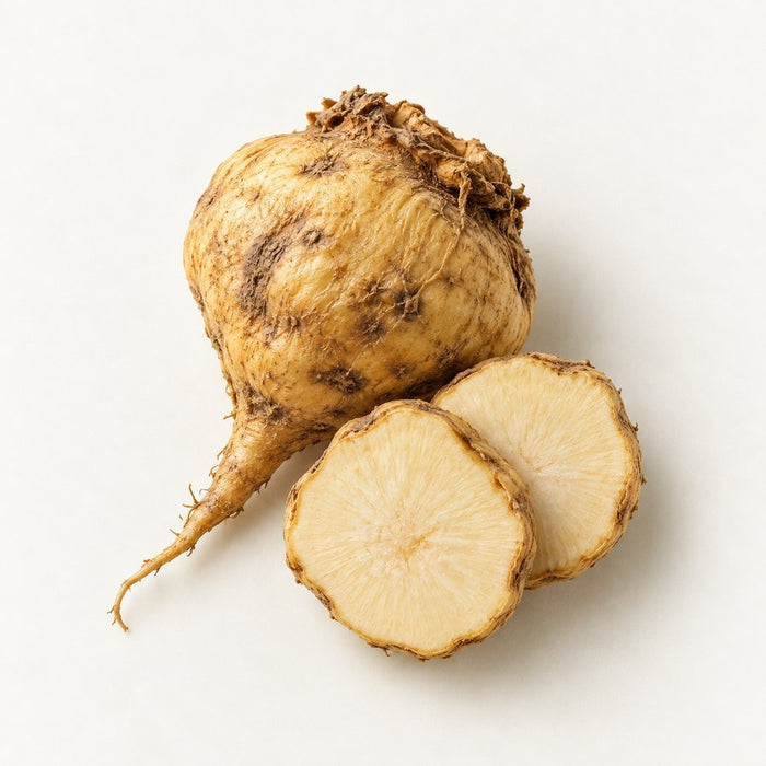 Huereque root with cut slices