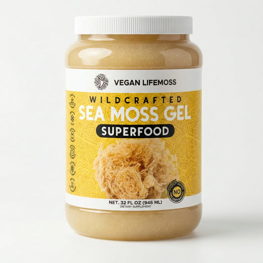 Premium Sea Moss Gold Gel