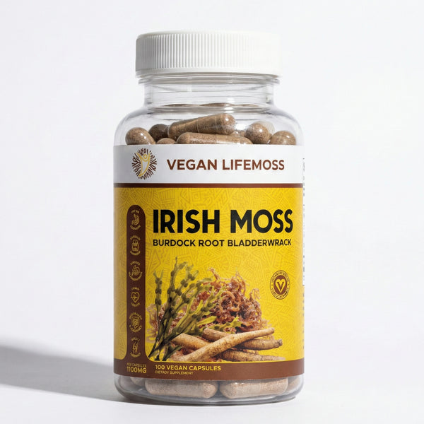 Irishmoss, Bladderwrack and Burdock Root (90)